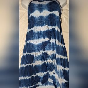 Raviya blue bathing suit coverup size small